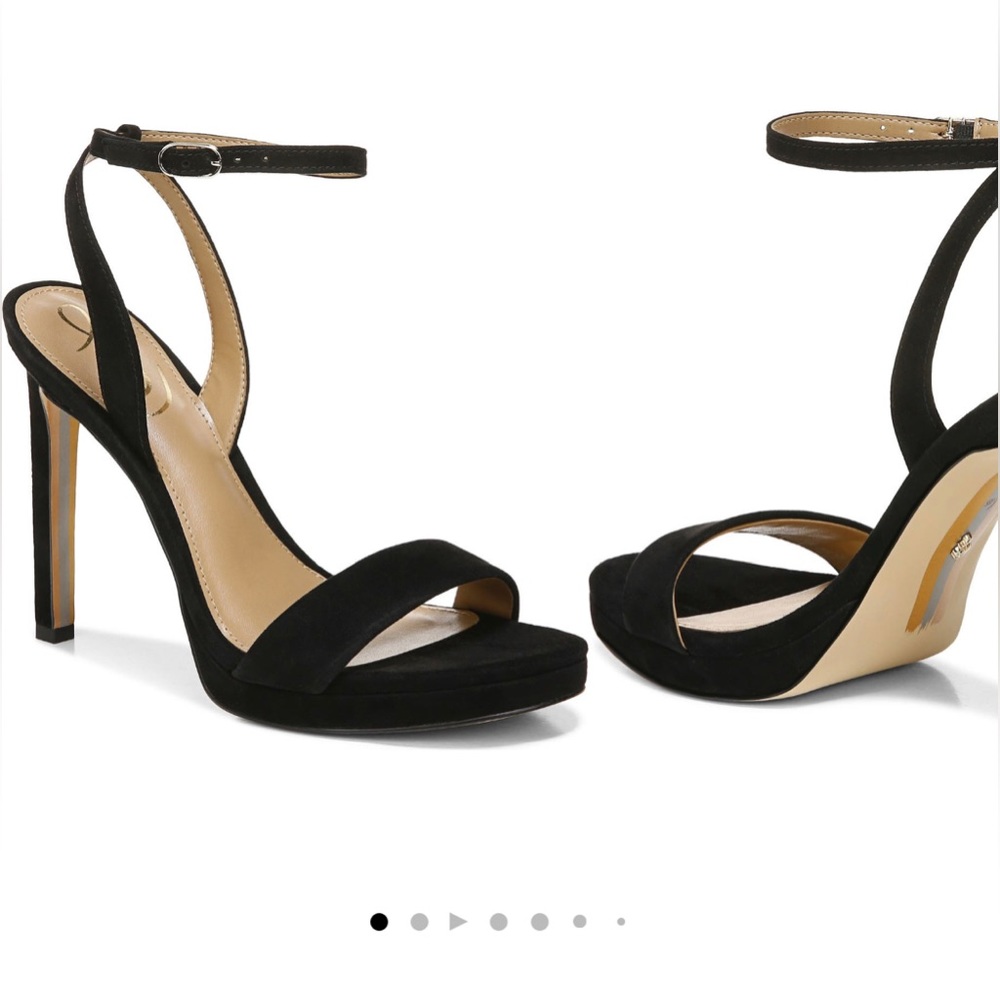 Sam Edelman Jade Ankle Strap Sandals (black)